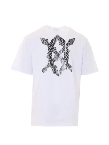 Tricou Daily Paper cu imagine alb