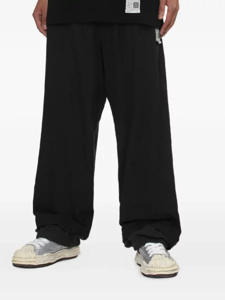 Pantaloni Maison Mihara Yasuhiro de lână negru