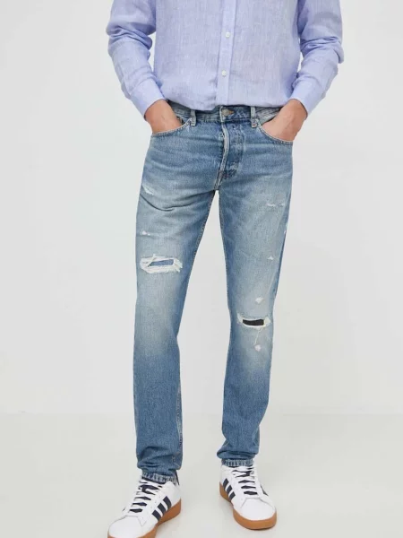 Дънки Pepe Jeans синьо