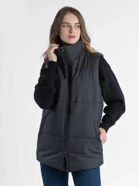 Arber Жилет с утеплителем Женское чёрный