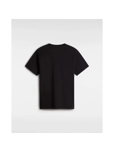 T-shirt Vans Classic z krótkim rękawem czarno-biały S biała