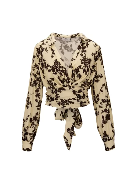 Bluzka Elisabetta Franchi z dekoltem w serek