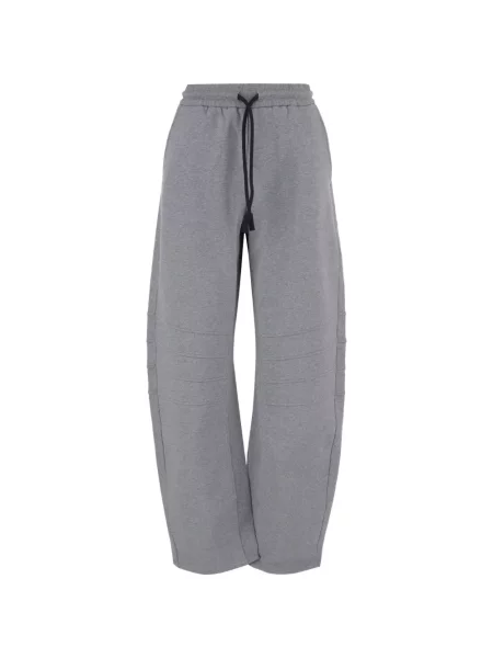 Pantaloni Just Cavalli alergare cu cordon gri