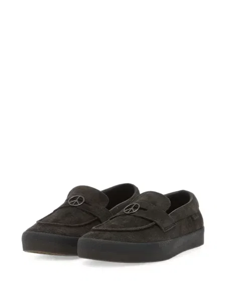 Pantofi loafer Vans din piele de căprioară negru