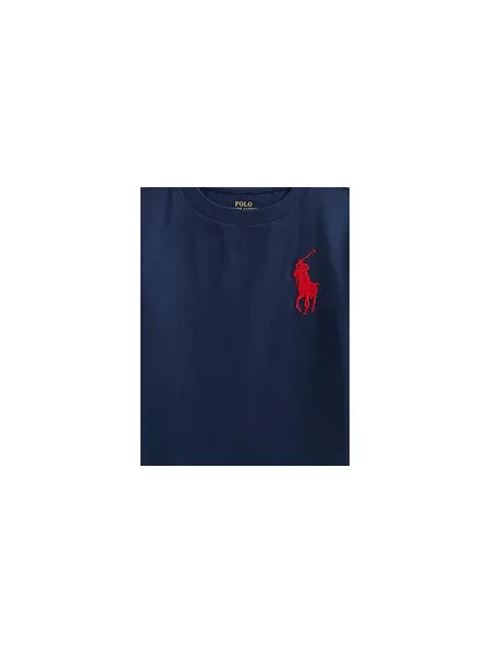 Polo Ralph Lauren Marškinėliai Tamsiai Regular Fit mėlyna