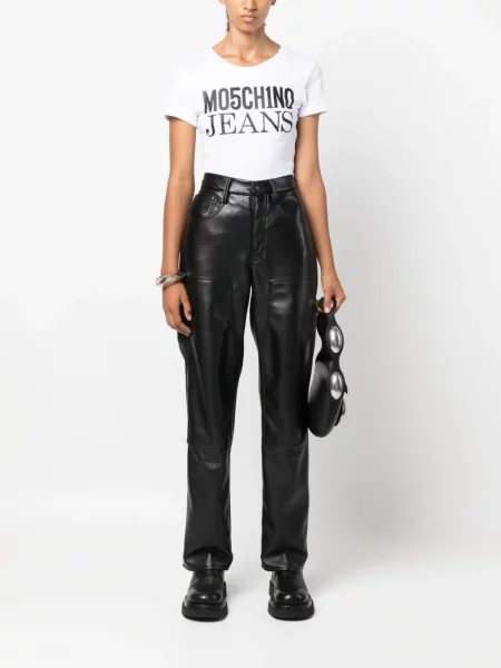 Raštuotas marškinėliai Moschino Jeans