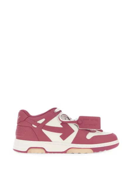 Sneakerși Off-white business alb