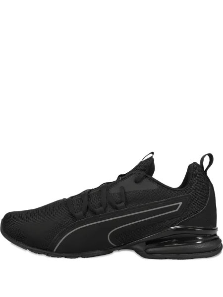 Sneakerși Puma cu șireturi din dantelă negru