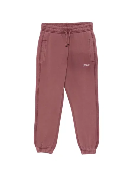 Dětské kalhoty Off-white bílé
