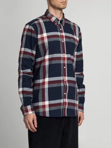 Рубашка Barbour синяя