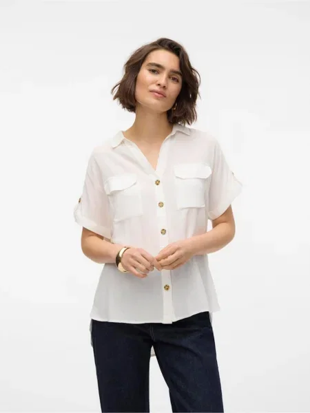 Blúzka Vero Moda biela
