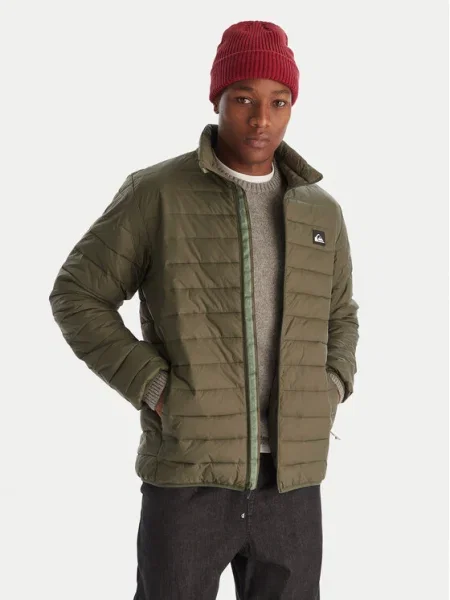 Quiksilver Geacă Scaly FZ verde
