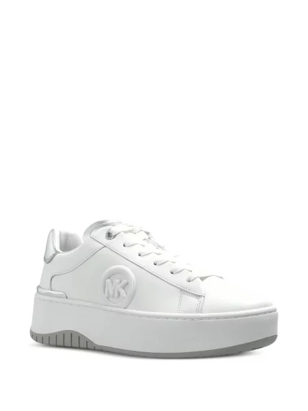Sneakerși Michael Michael Kors cu imagine cu șireturi din dantelă negru