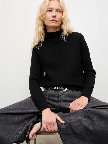 Pulover iz kašmirja Answear.LAB črna