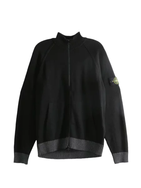 Pulover Stone Island cu strasuri negru