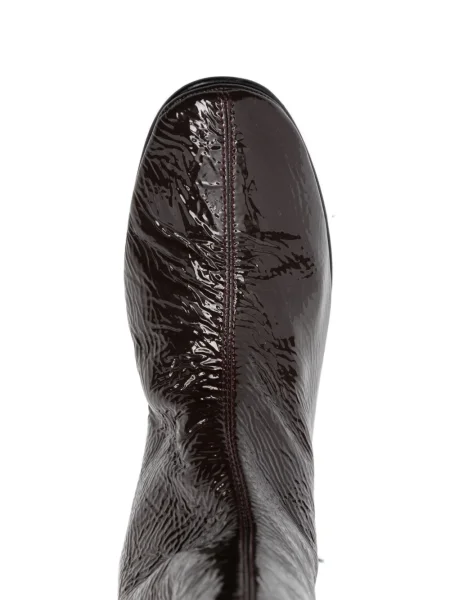 Botine Alberta Ferretti maro