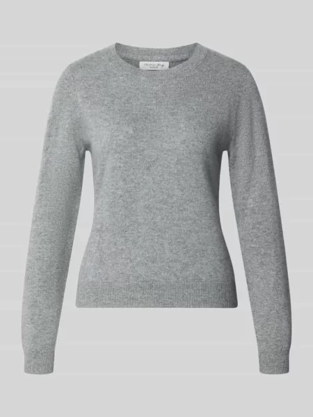 Sweter z dzianiny o kroju slim fit z czystego kaszmiru Christian Berg Woman