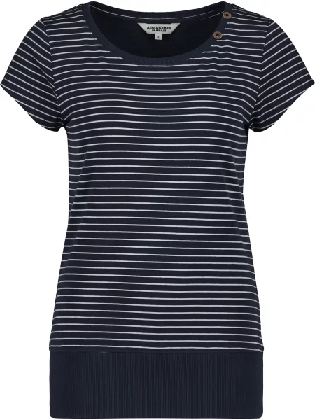 Alife & kickin Tricou AdelineAK P albastru marin alb