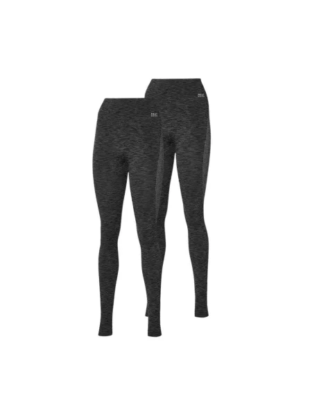Spodnie termiczne Premium 2 szt. czarne