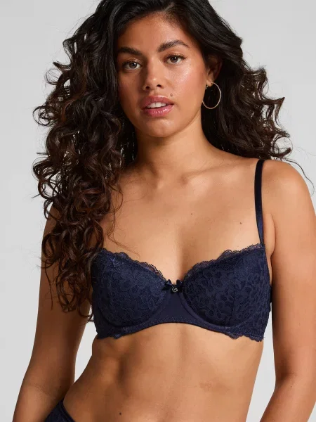 Hunkemöller Podprsenka Marine námornícka modrá