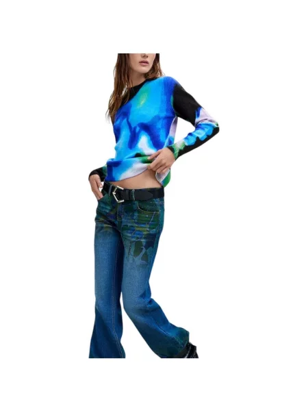 Pulover Desigual albastru