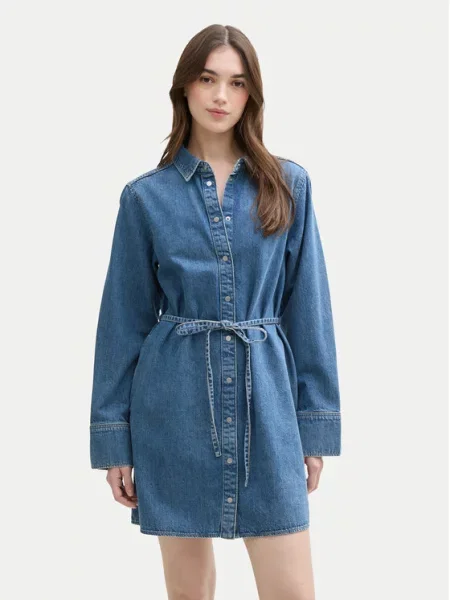 Tom Tailor Denim Sukienka jeansowa niebieski
