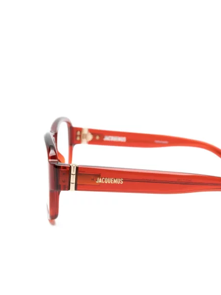 Ochelari de soare Jacquemus roșu