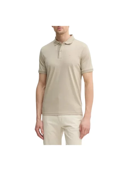 Calvin Klein Koszulki Mężczyzna Beżowy XL Polo Shirts szara