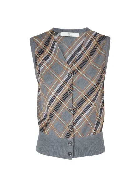 Sweter Tela szary
