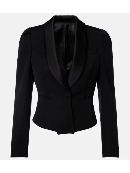 Cropp sacou Mcqueen de lână negru