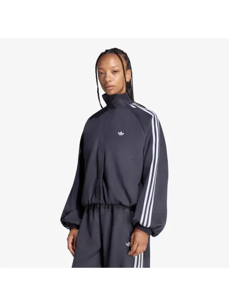 Bomber adidas Adilenium Season 6 Faux Suede Track Top Black M negru
