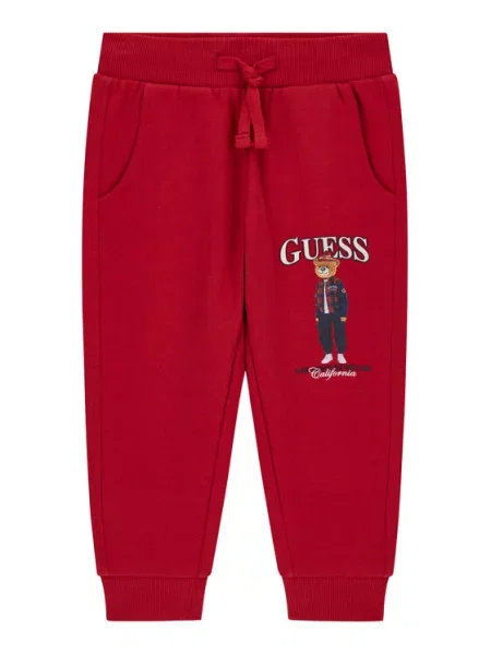 Guess Pantaloni trening închis roșu