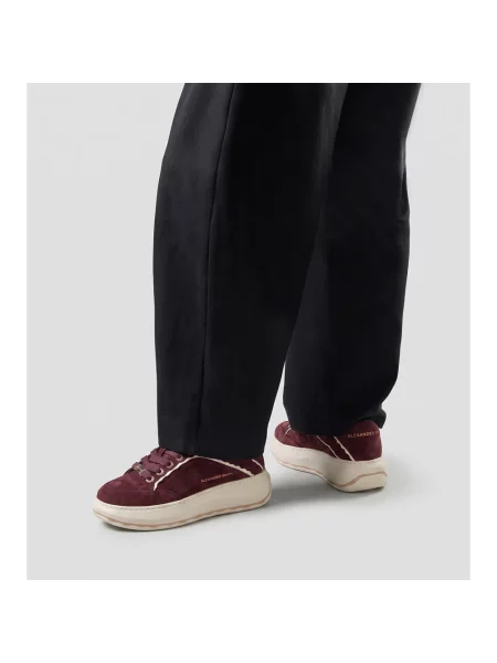 Sneakersy Alexander Smith skórzane czerwone