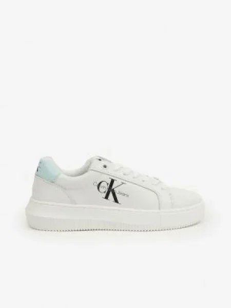 Teniși Calvin Klein Jeans alb