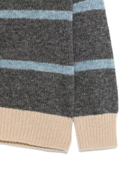 Sweter dziecięcy Il Gufo szary