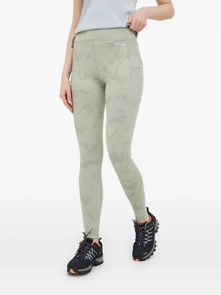 Leggings Columbia cu imagine verde