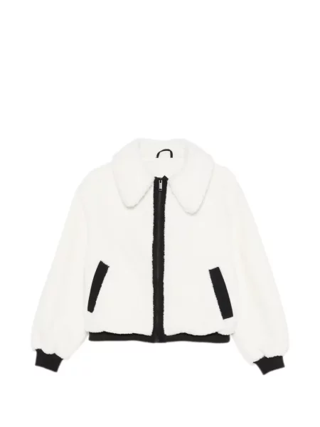 Geacă bomber Canada Goose alb