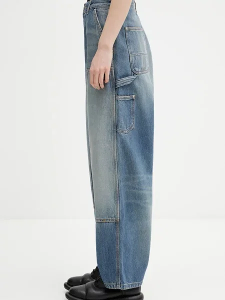 Τζιν παντελόνι Carhartt WIP W Brandon Double Knee Pant μπλε
