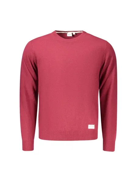Sweter Pepe Jeans z długim rękawem czerwony