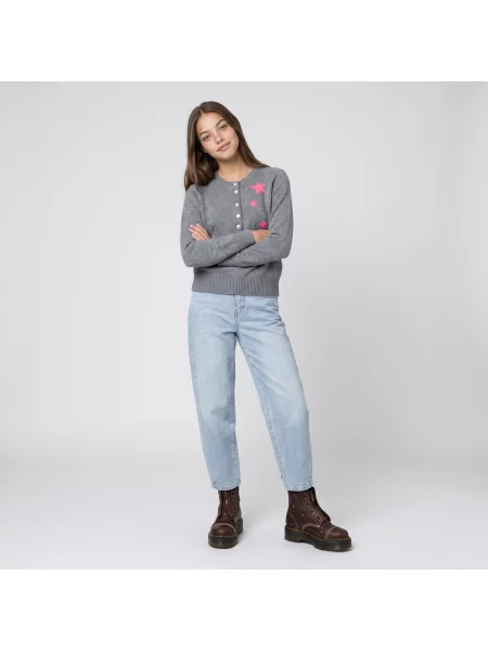 Pulover copii Zadig & Voltaire gri