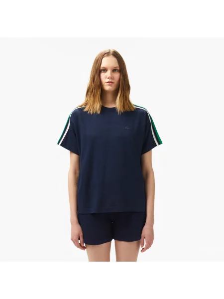 Lacoste T-Shirt granatowy
