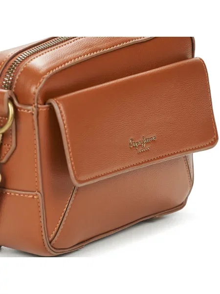 Kézitáska Pepe Jeans barna
