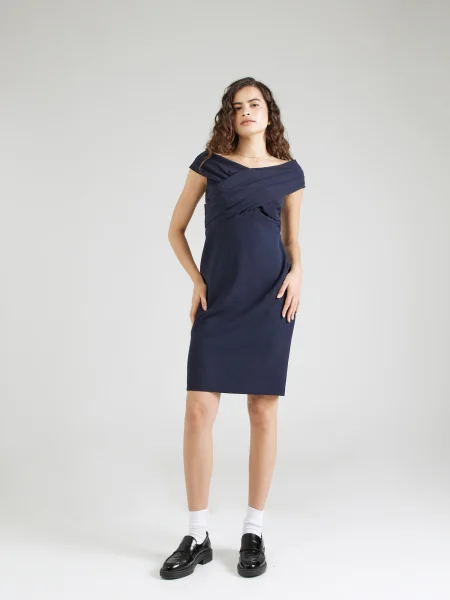 Lauren Ralph Lauren Kokteilové šaty námornícka modrá