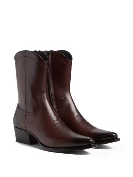 Botine Dsquared2 cowboy maro