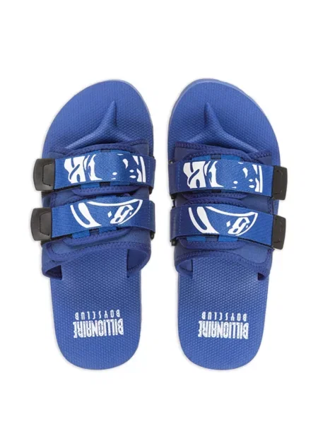 Klapki dziecięce Billionaire Boys Club niebieskie