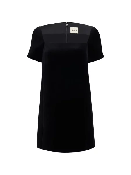 Rochie Khaite de catifea negru