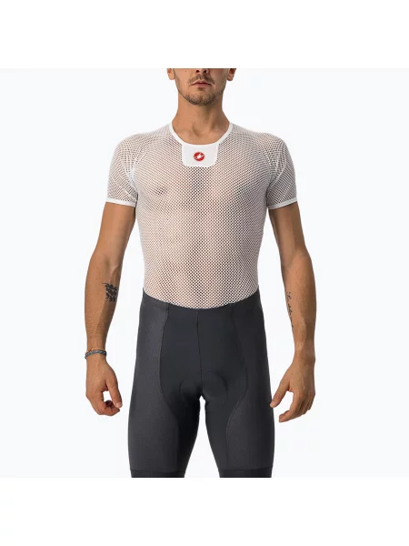 Férfi Castelli Core Mesh 3 kerékpáros pulóver fehér. Méret: S-M fehér