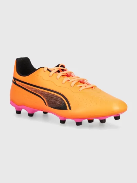 Nogometne tenisice Puma korki King Match narančasta