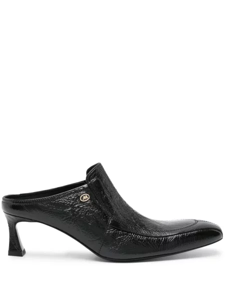 Kožené mules Martine Rose modré