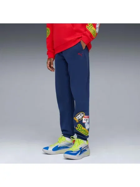 Gyerek sportnadrág Puma kék